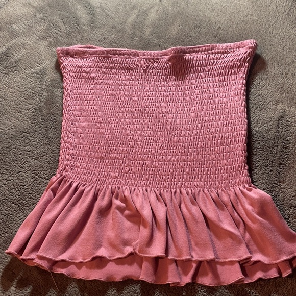 Ruffled Crop Top - Picture 2 of 2